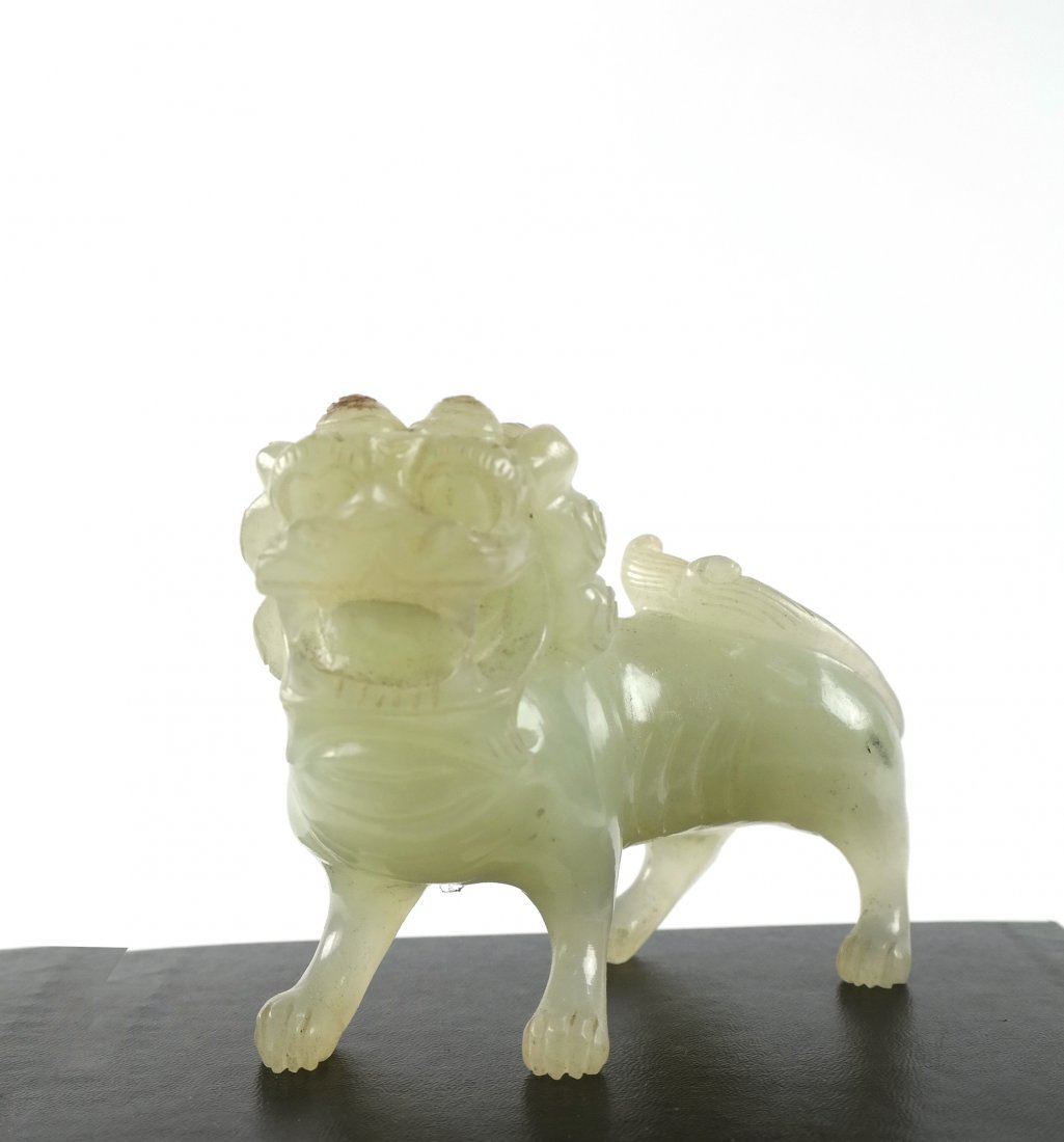 Carved Jade Foo Lion (1 of 8)