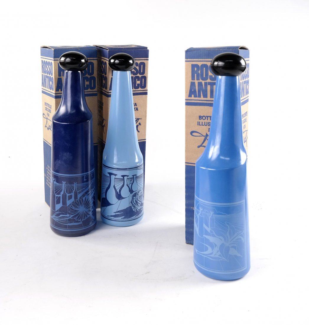3 Bottles Decorated by Salvador Dali (1 of 7)