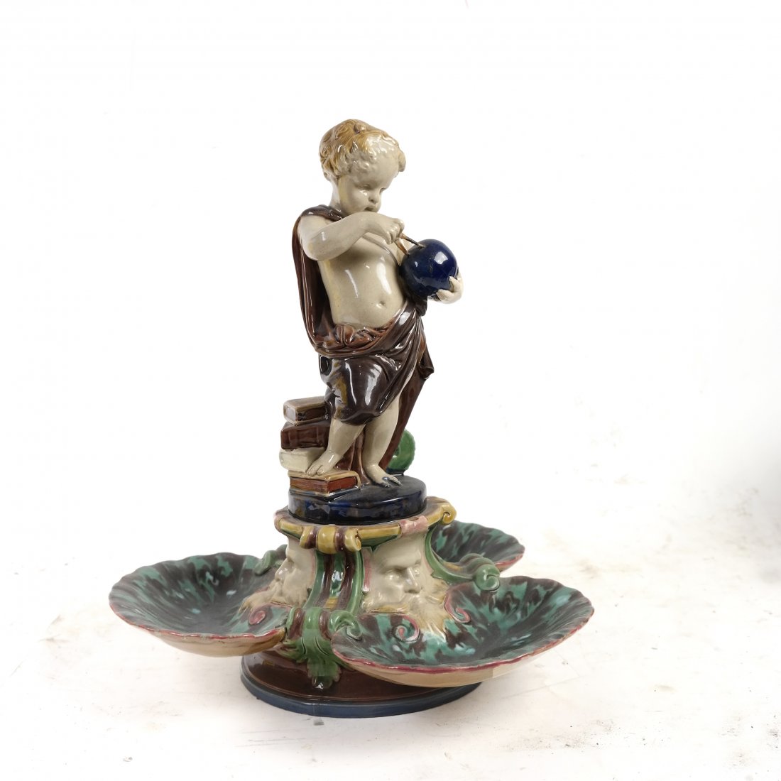 19th C. Minton Majolica Centerpiece (1 of 6)