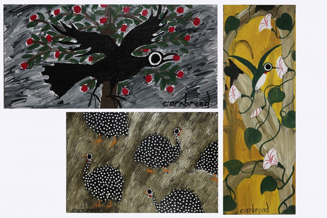 3 John Cornbread Anderson Bird Paintings (1 of 7)