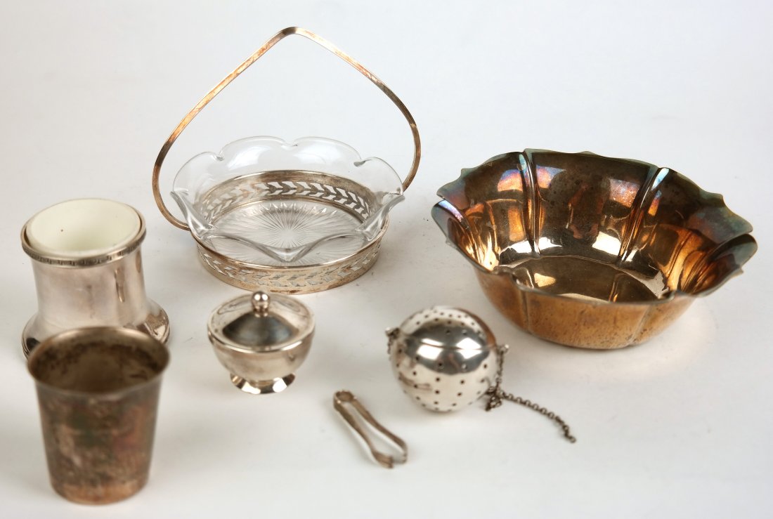 7 Assorted Sterling Decorative Items (1 of 9)