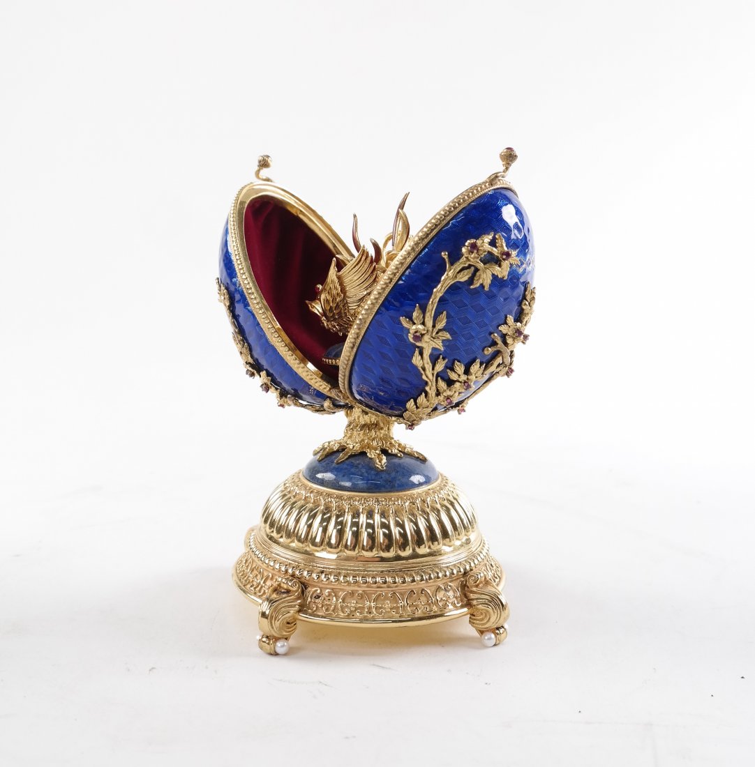 The Faberge Firebird Egg .925 (1 of 9)