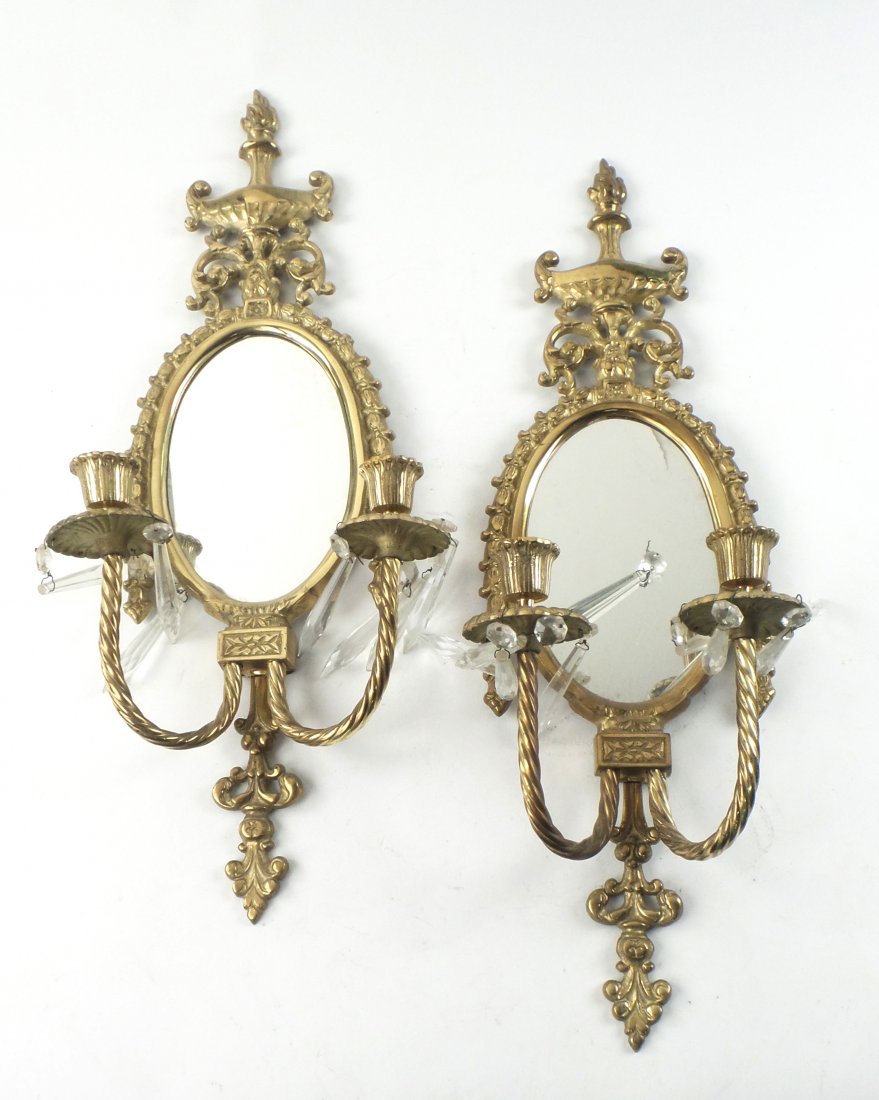 Pair of Neoclassical Sconces (1 of 3)