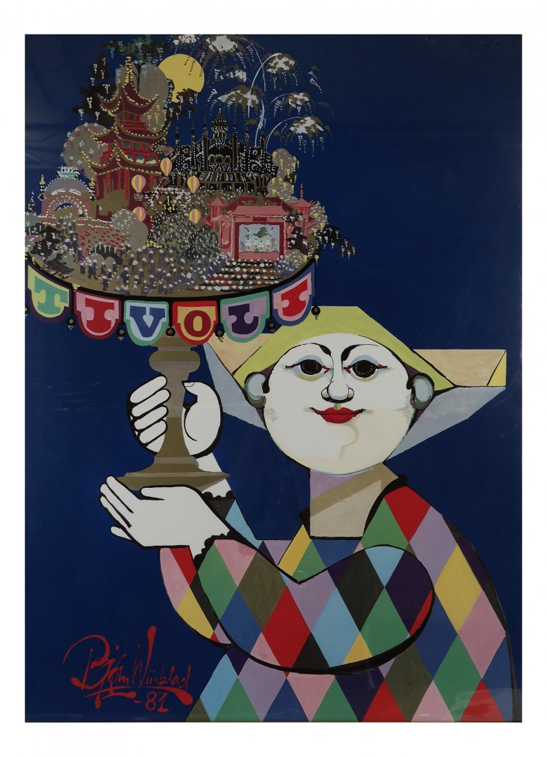 Bjorn Wiinblad Poster (1 of 3)