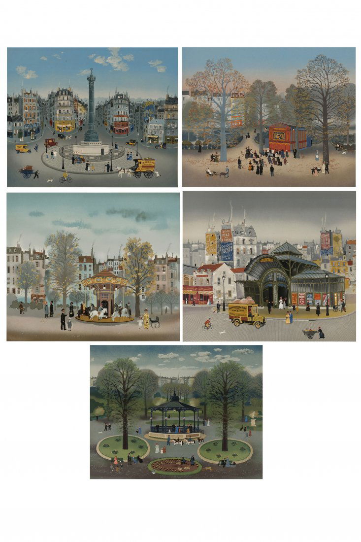 Five Michael Delacroix Prints (1 of 9)