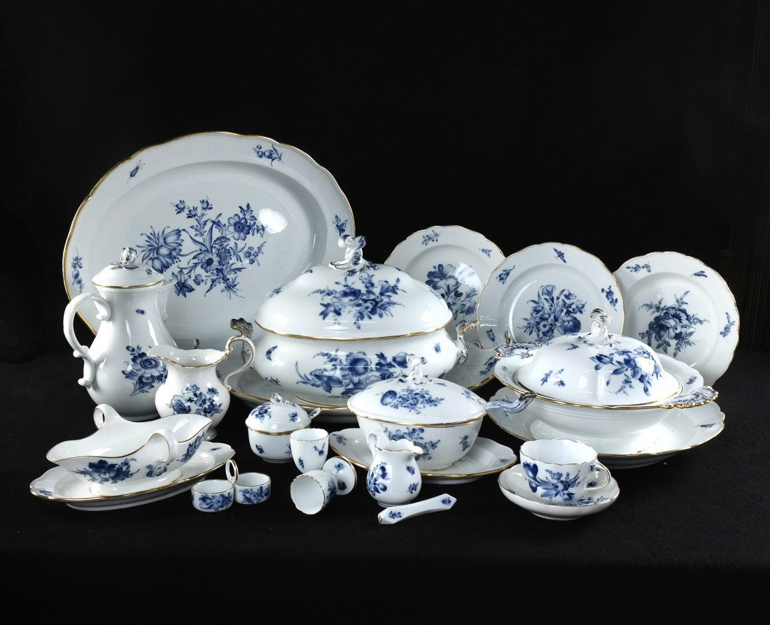 144 Piece Meissen Dinner Service (1 of 10)