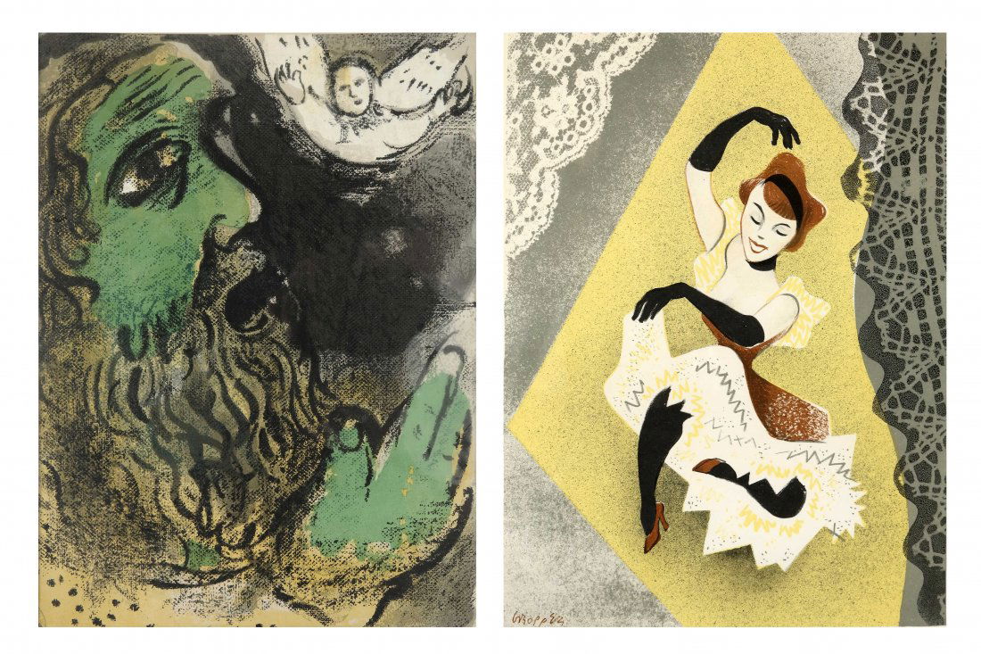 Two Works of Art, Marc Chagall & Gropper (1 of 10)