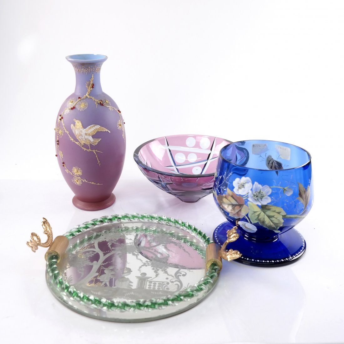 Four Piece Glass Group (1 of 5)