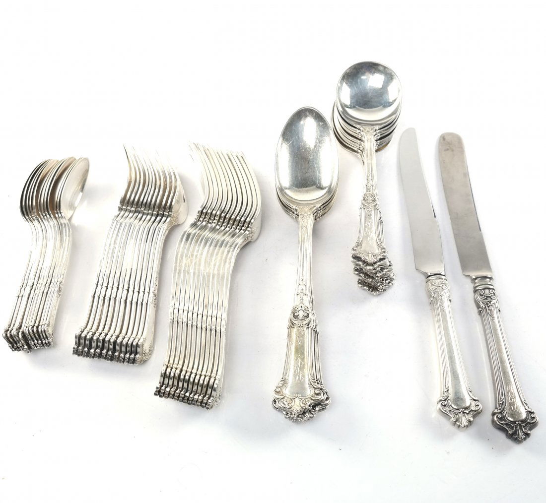 80 Pieces Sterling Gorham Flatware (1 of 5)