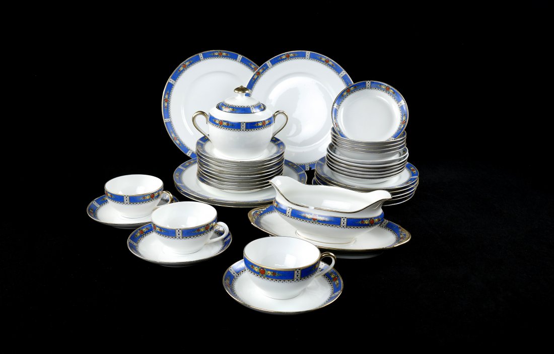 Partial Set of Limoges, 37 Pieces (1 of 4)