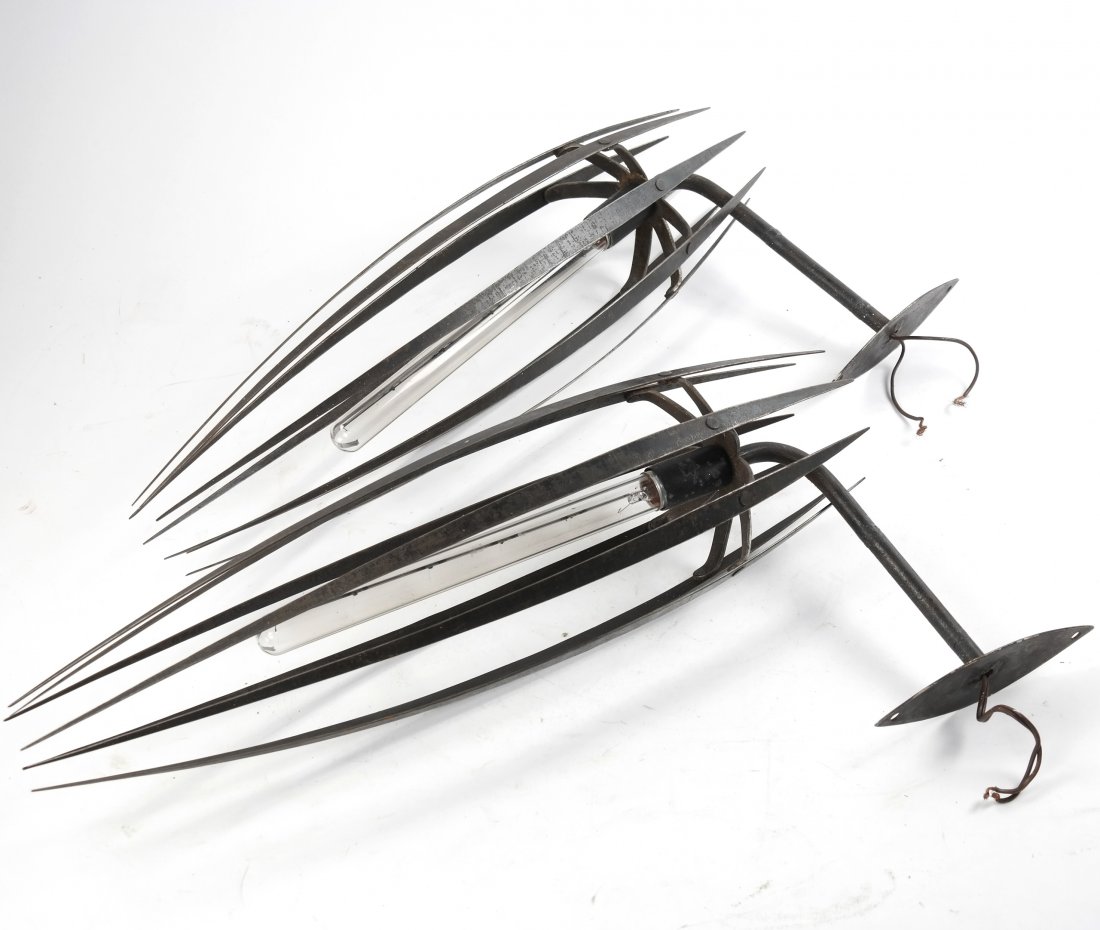 Pair of Contemporary Brutalist Sconces (1 of 7)