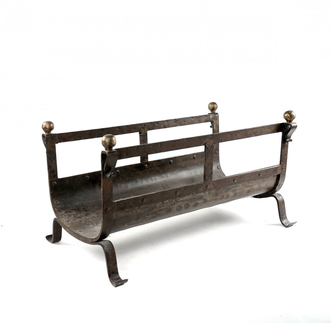 Iron Firewood Holder (1 of 3)