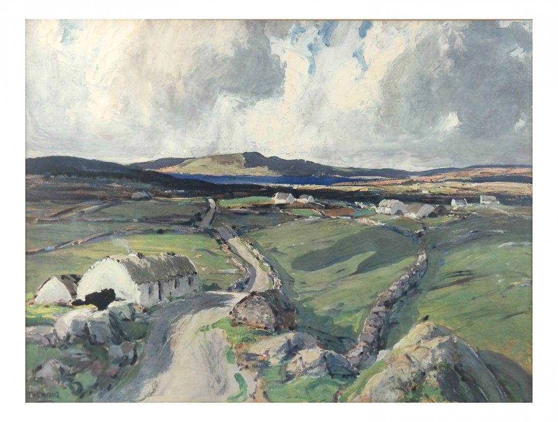 J.H. Craig, Villages, Off-Set Lithograph (1 of 5)