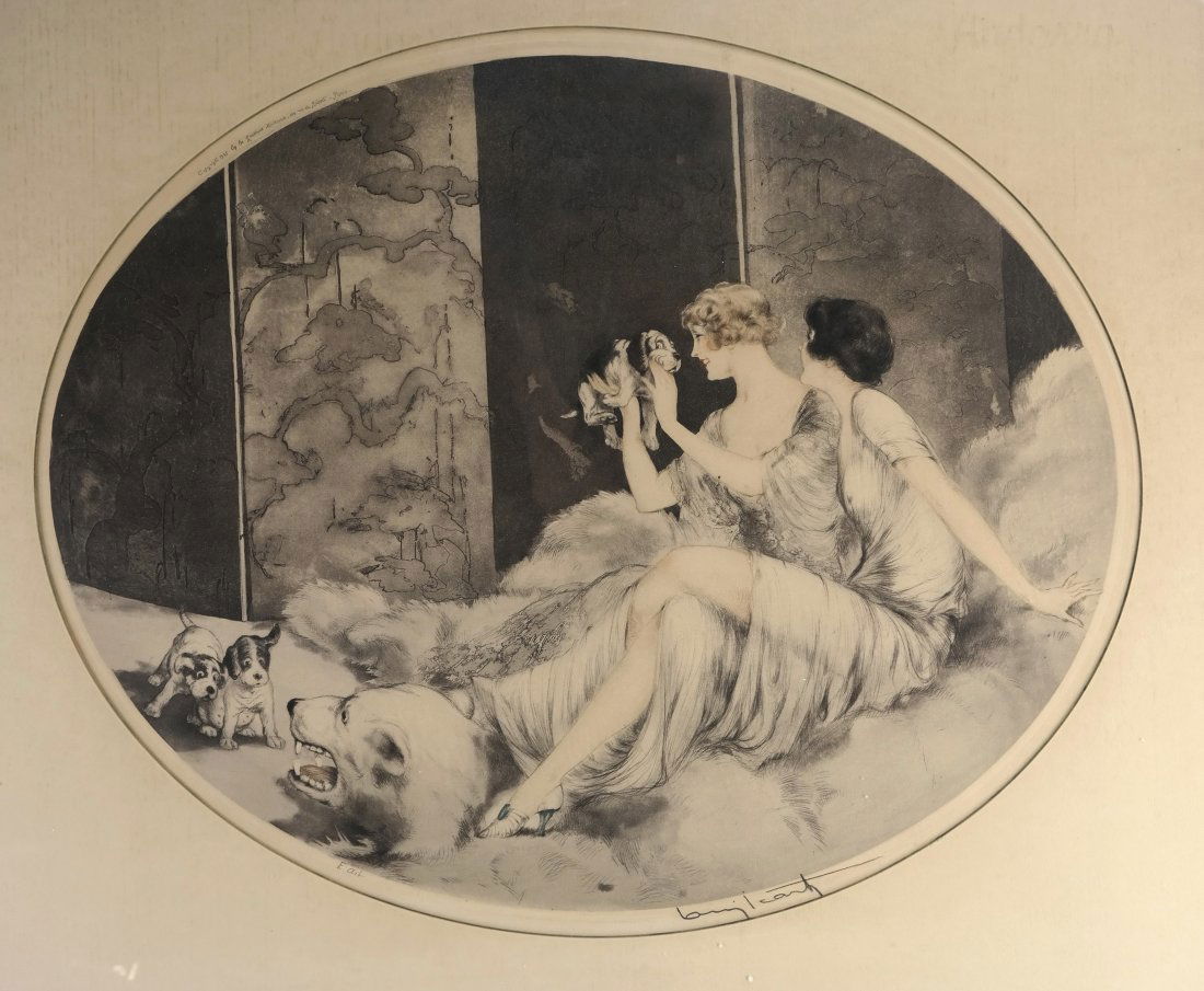 Louis Icart Reproduction Print (1 of 5)