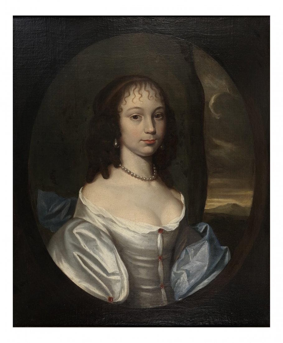 Portrait of a Woman, Oil on Canvas (1 of 3)