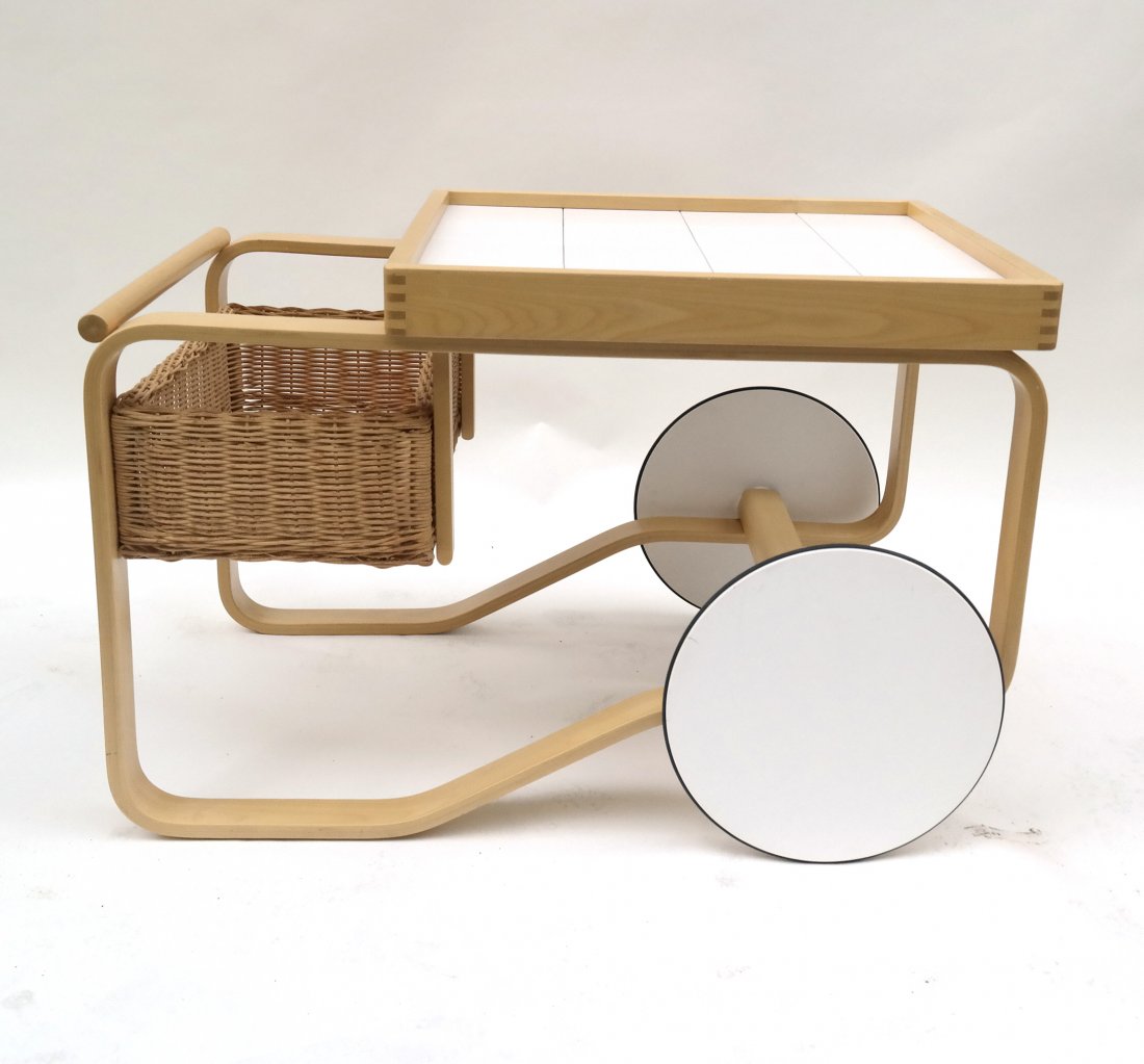 Alvar Aalto, "900" Bar Cart for Artek (1 of 6)
