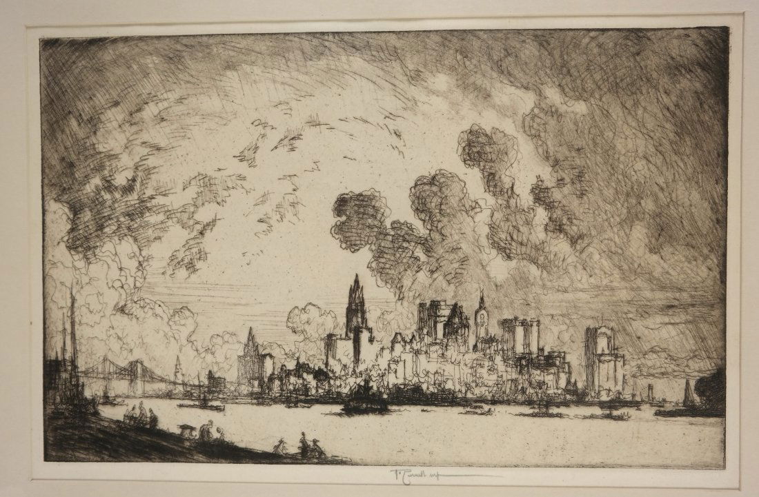 Z. Chalupova, "Sick Girl," Oil on Canvas: Framed oil on canvas titled "Nesvet Od Pegle." Swoon from flat-iron by Zuzana Chalupova, 1968. [Art: 19 1/2" x 27"; Frame: 23" x 30"]. Soiling, buckling.