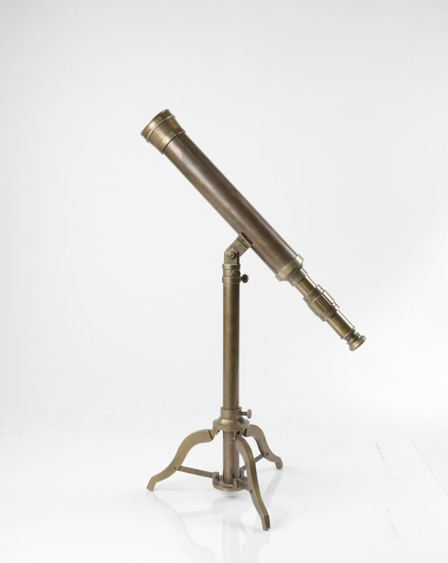 Brass Telescope on Tripod Stand (1 of 5)