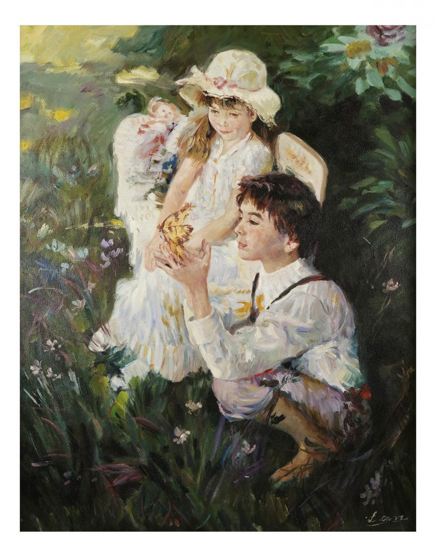 American School, "Children" - O/C (1 of 4)