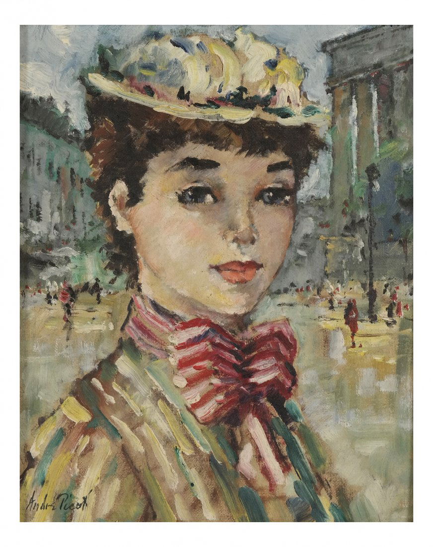 Andre Picot, Female Portrait, O/C (1 of 4)