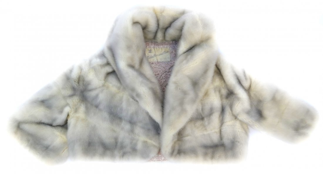 Mink Bolero: Mink bolero. Size 10-12. Good condition.