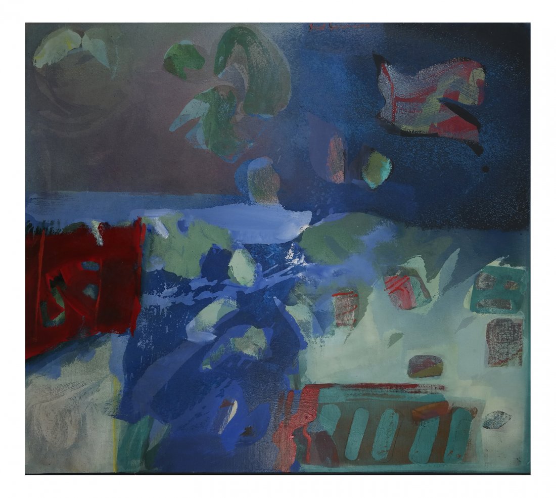 Syd Soloman, "June Light" Abstract O/C (1 of 7)