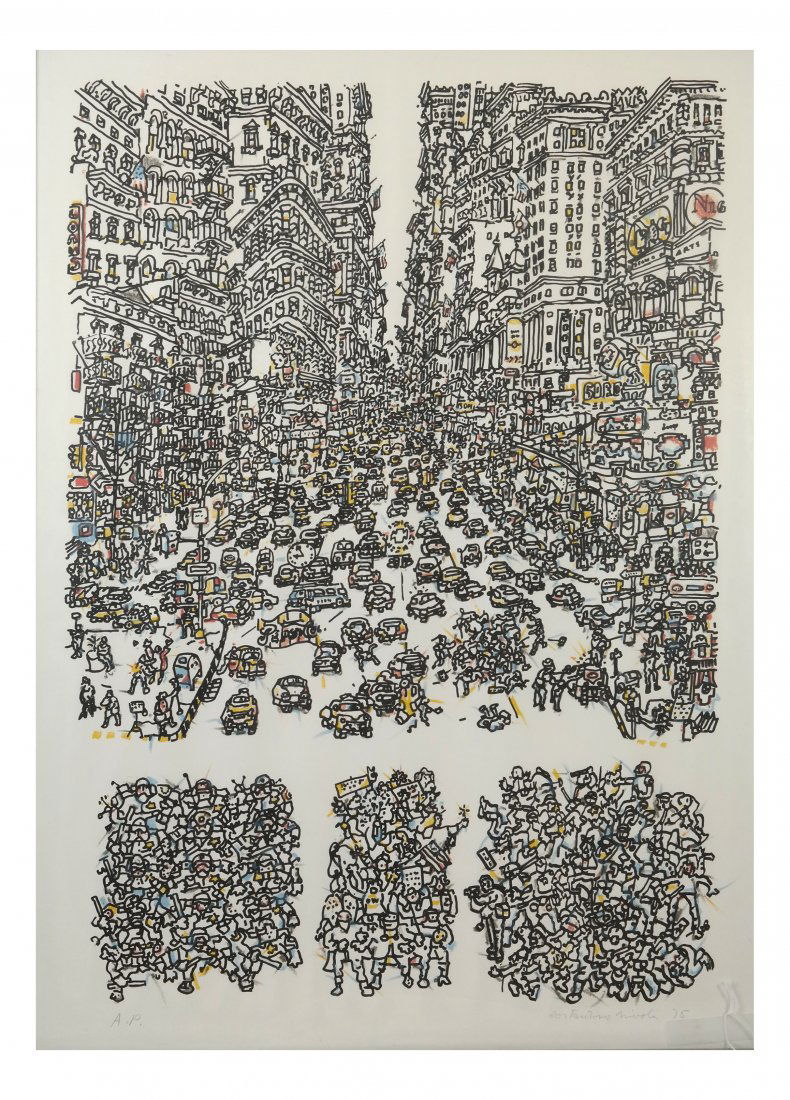 Constantino Nivola, "City Parade" (1 of 4)