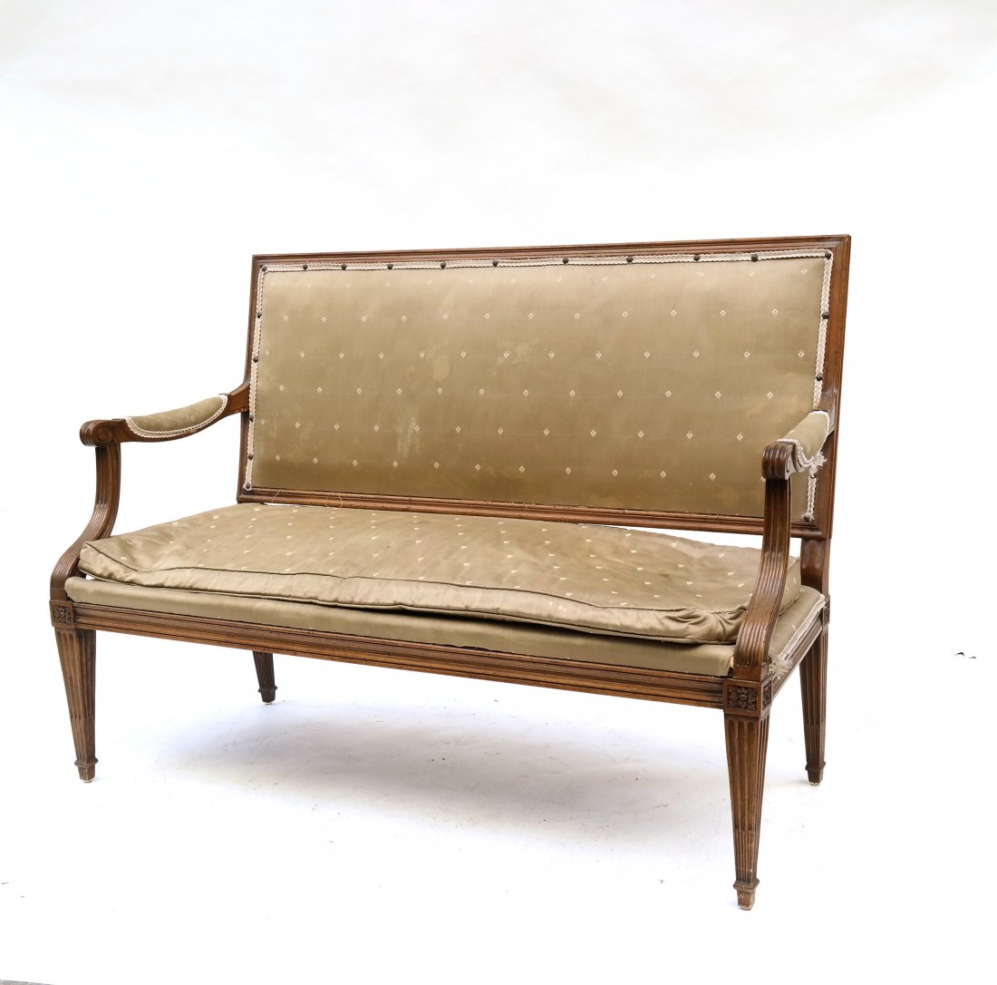 Directoire Style Settee (1 of 5)