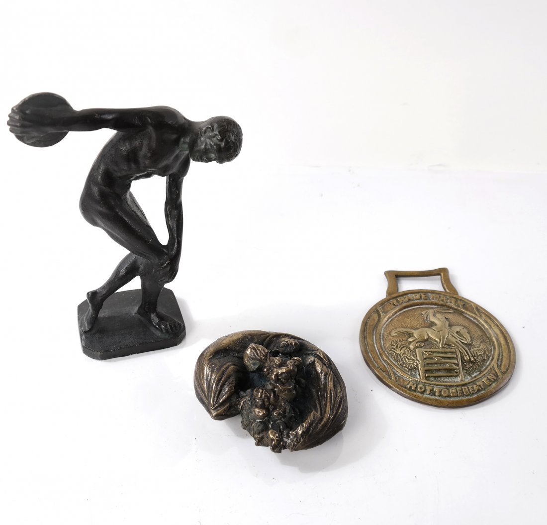 Three Bronze Sculptures (1 of 8)