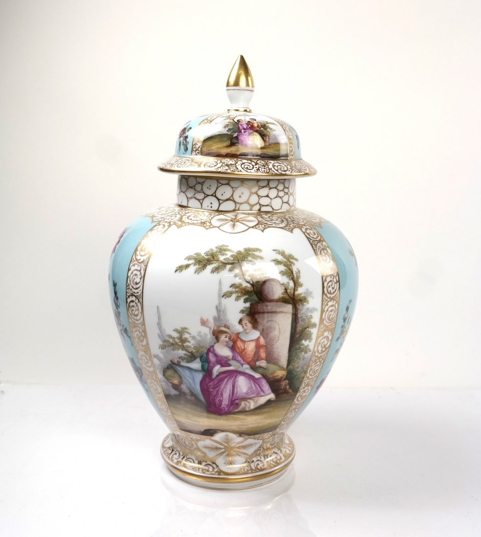 Floral and Decorated Ginger Jar (1 of 6)