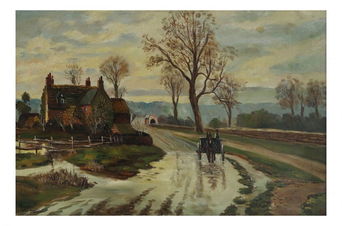 Arthur D'Artois, "English Countryside" (1 of 4)