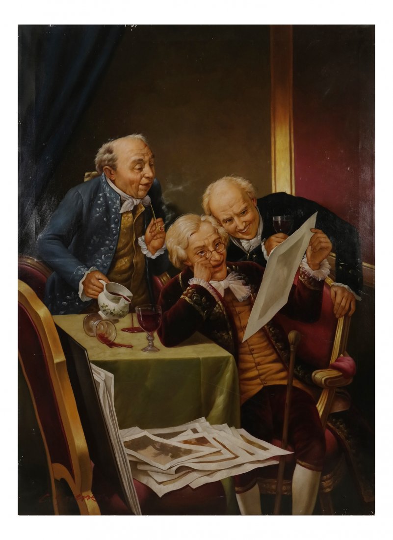 C. Spencer, "Three Gentlemen..." O/C (1 of 4)