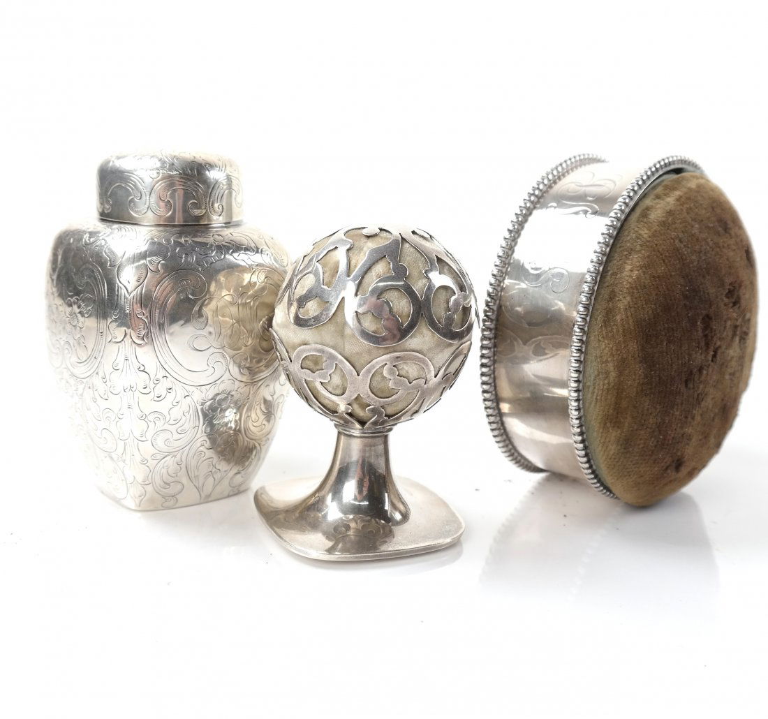 Three Sterling Silver Items (1 of 5)