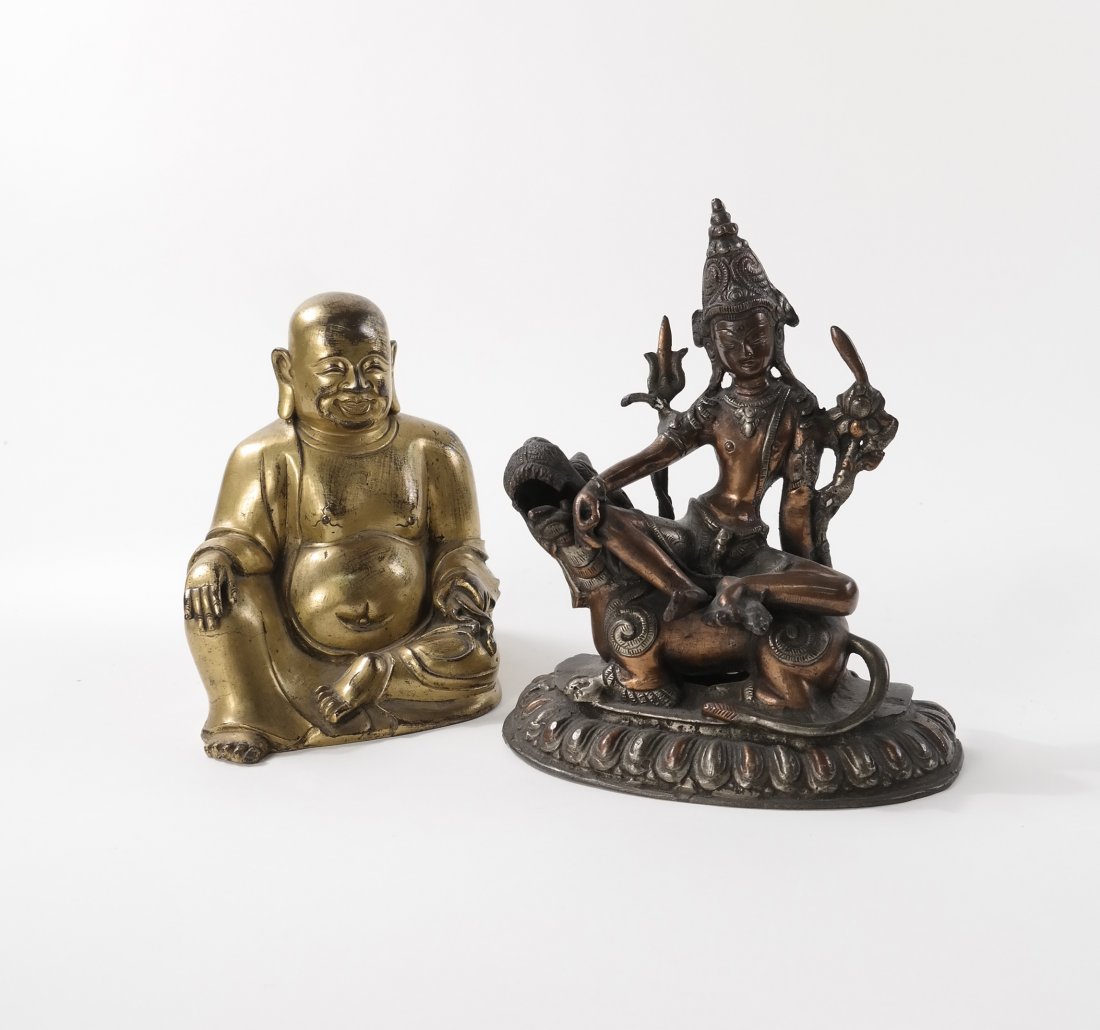 Bronze Buddha and Thai Bronze Figure (1 of 8)