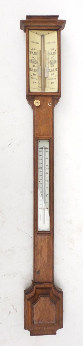 W. Desilva English Stick Barometer (1 of 7)
