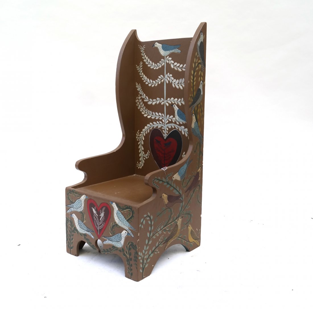 Pennsylvania Dutch Child's Bench (1 of 5)