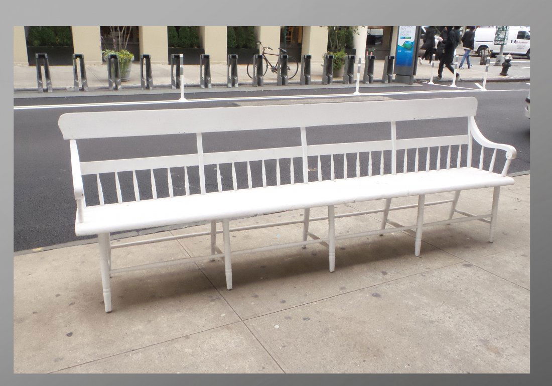 Nine Foot Railroad Bench (1 of 3)