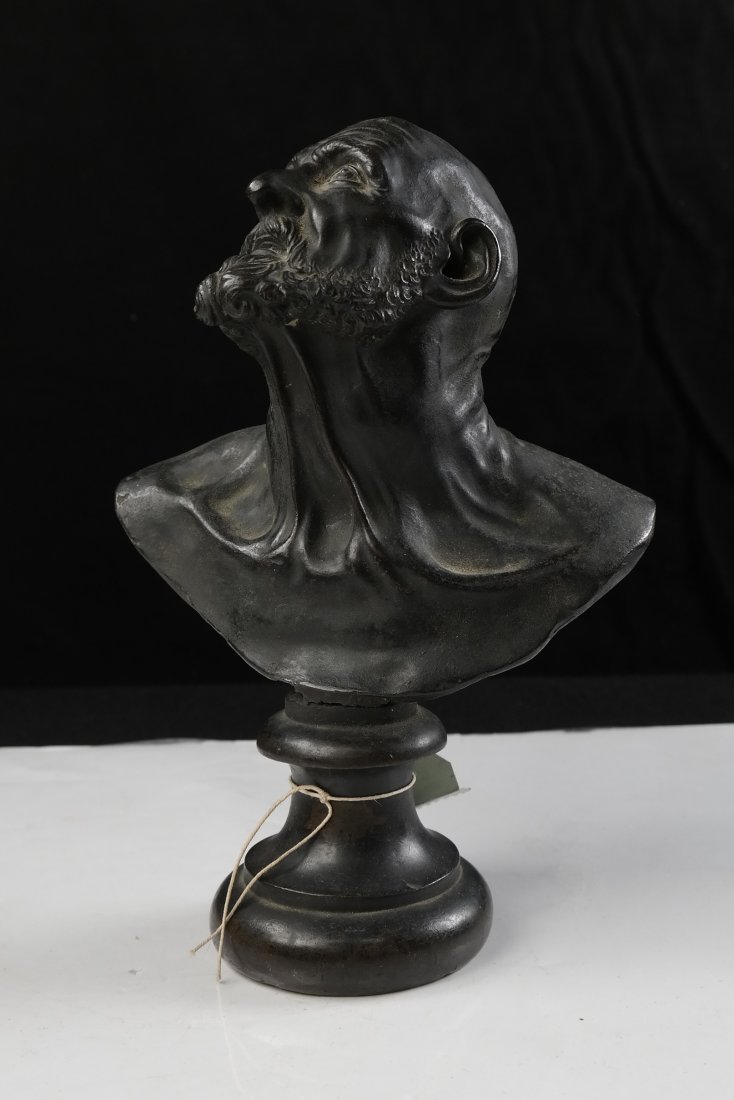 Bronze Sculpture of a Bearded Man (1 of 6)