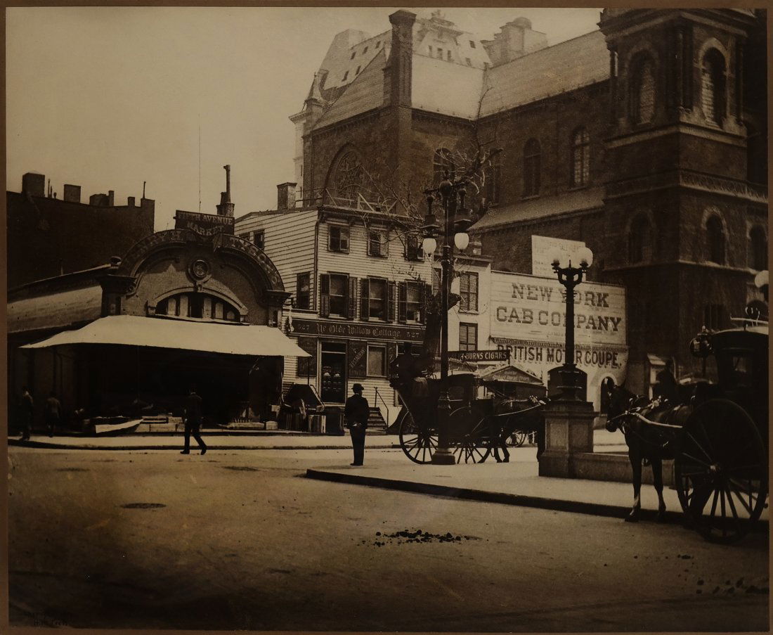 Print, Street Scene in NYC (1 of 5)