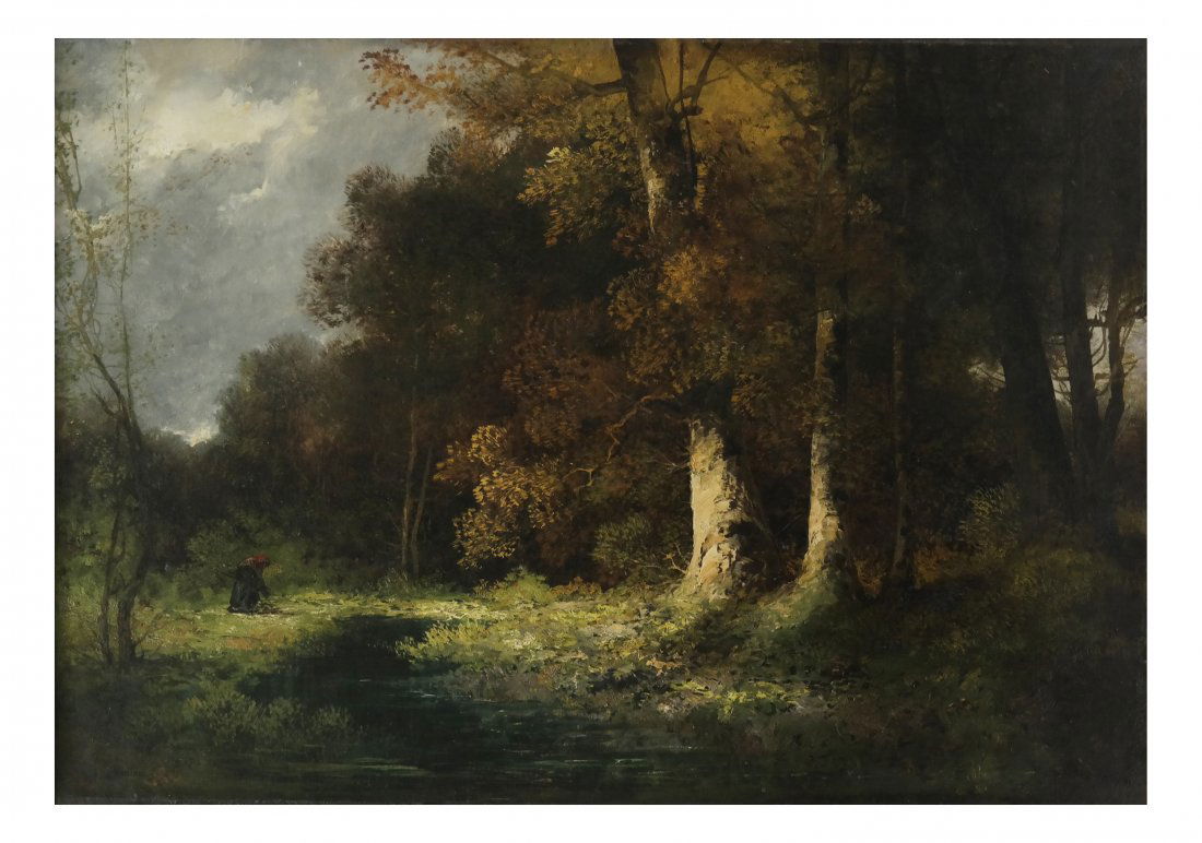 Vallee, Oil on Canvas - Landscape (1 of 5)