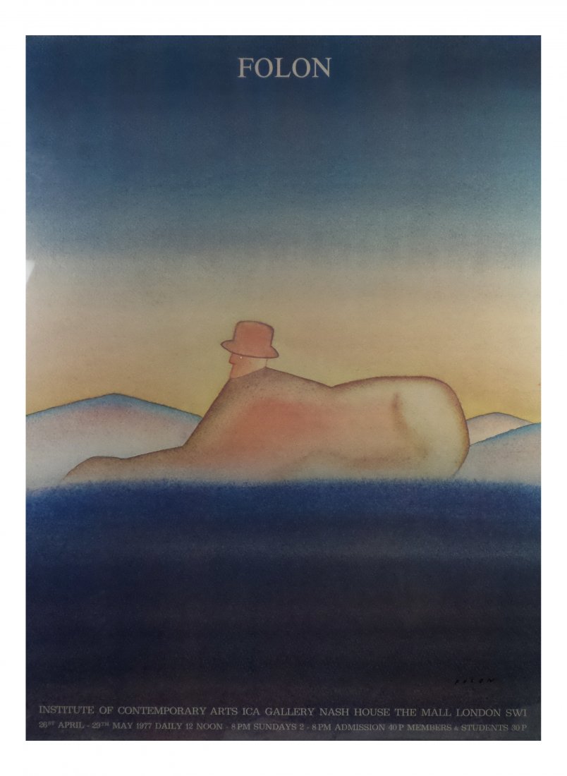 Framed Poster, "Folon" (1 of 5)