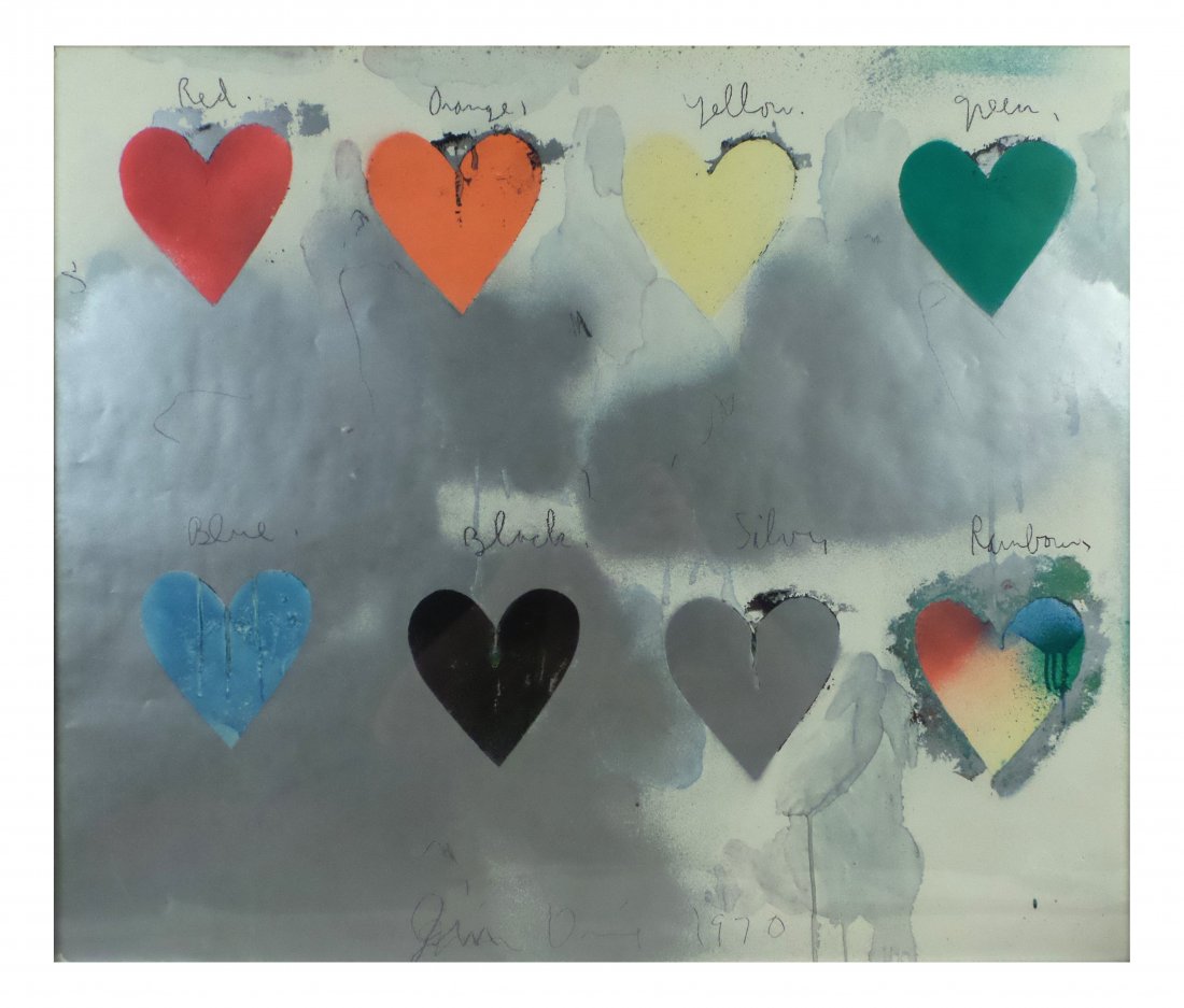 Jim Dine, Heart Print (1 of 8)