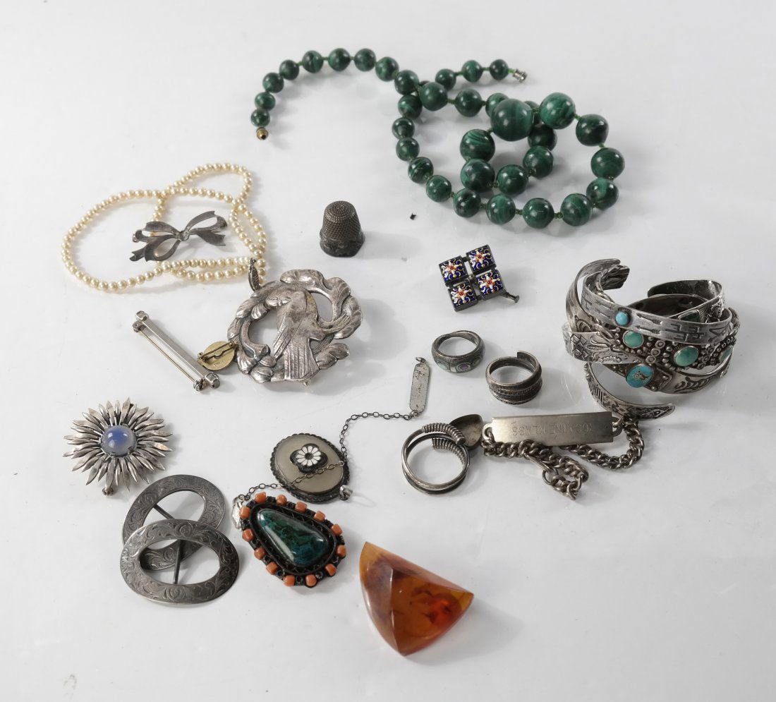 Assorted Silver and Other Jewelry (1 of 6)