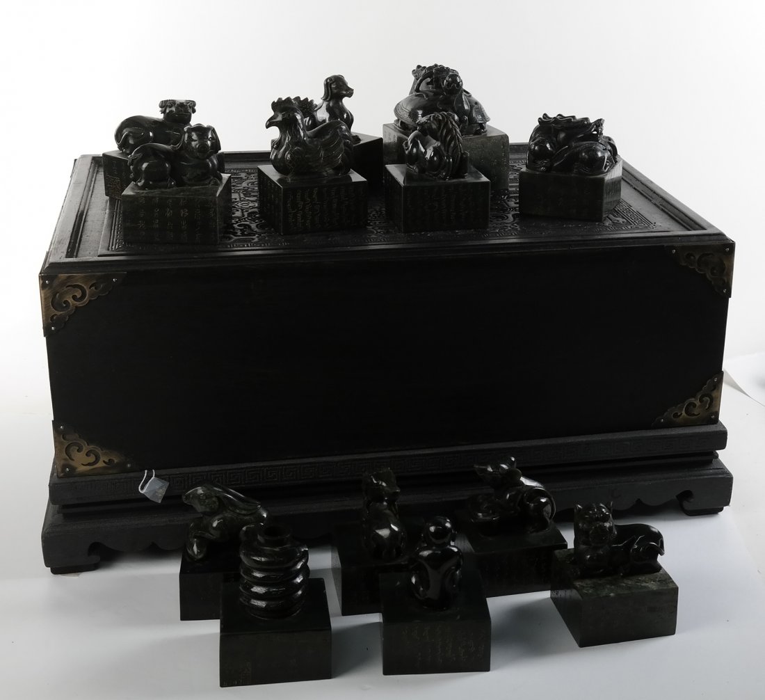 Chinese Marble Zodiac Sculptures (1 of 10)