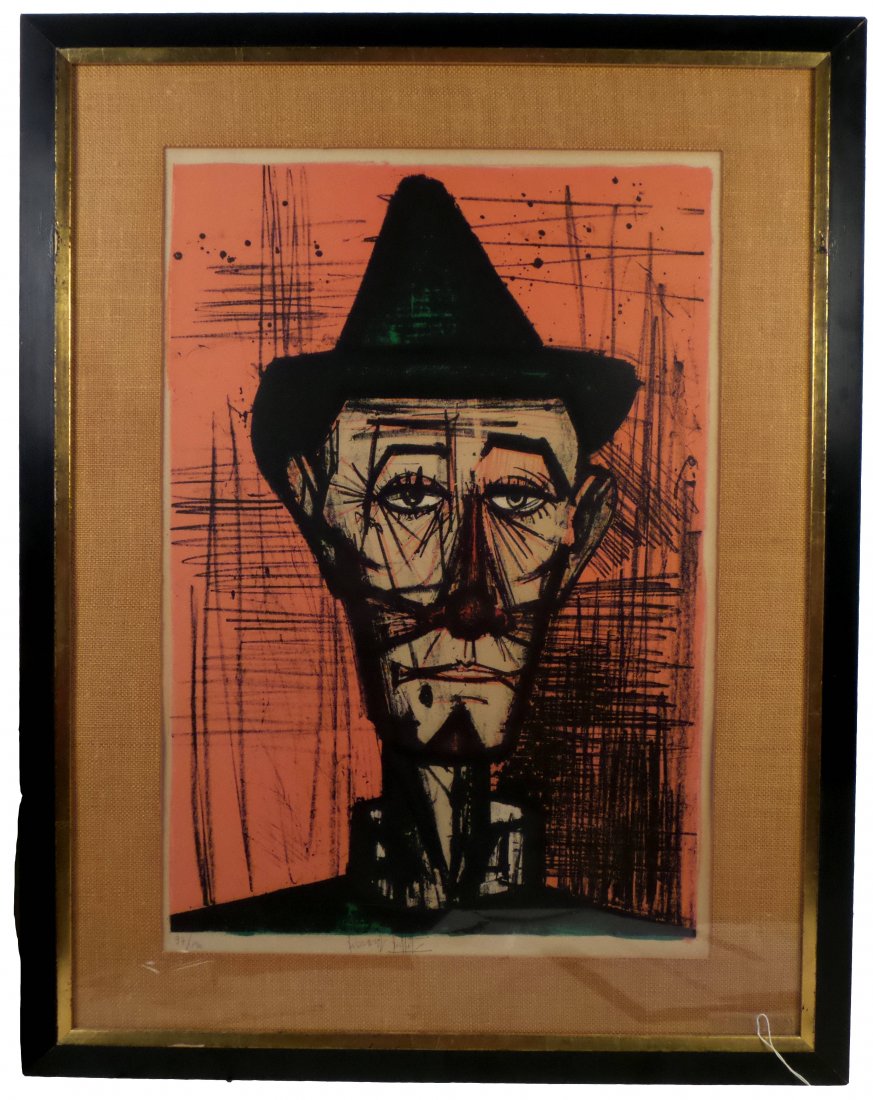 Bernard Buffet Lithograph - Clown (1 of 7)