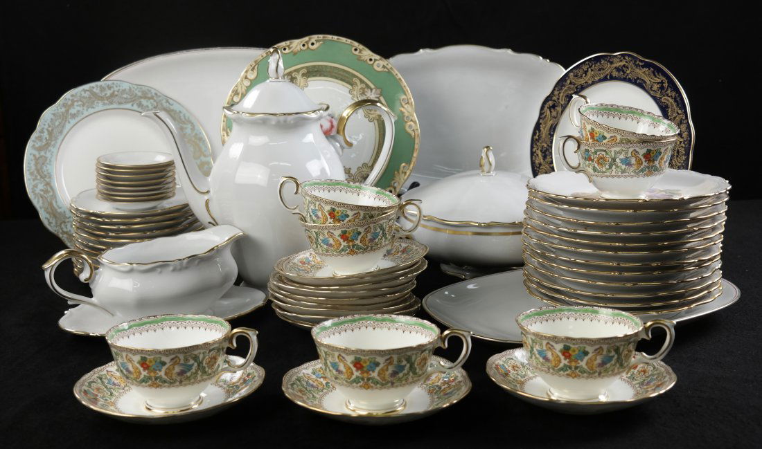 Large Group of Assorted Porcelain Partial Services (1 of 8)