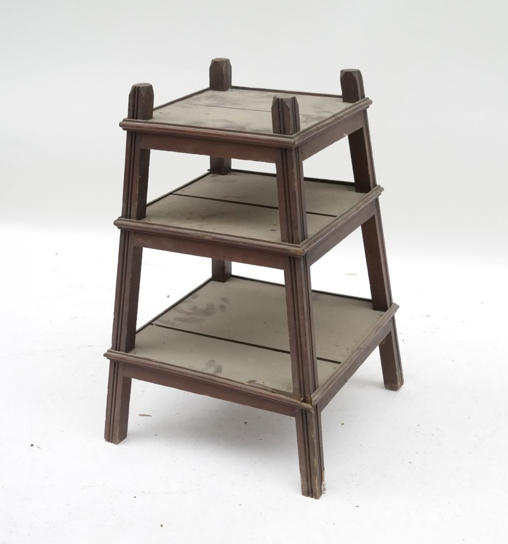 Oak Three-Tier Stand (1 of 3)