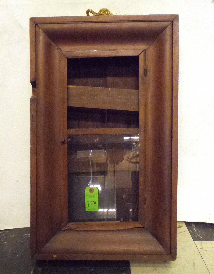 American Empire Hanging Clock Case (1 of 1)