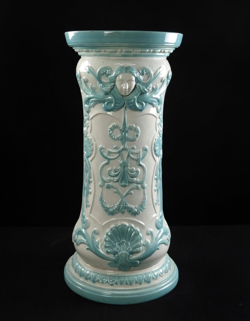 Porcelain Plant Stand Pedestal (1 of 6)