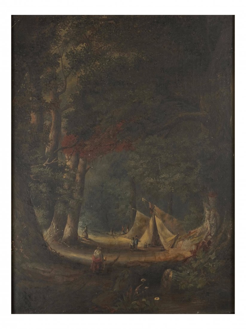 19th C. Wooded Landscape (1 of 3)